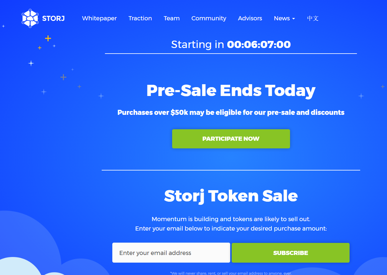 STORJ ICO Preview | Urban Crypto