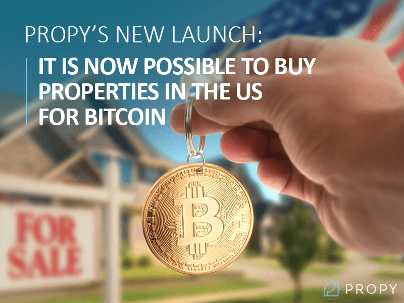 Propy buy real estate with bitcoin